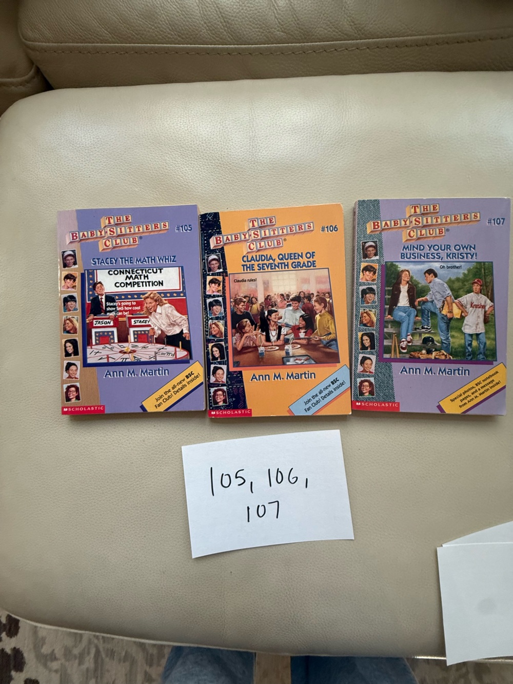 Baby sitters club book lot